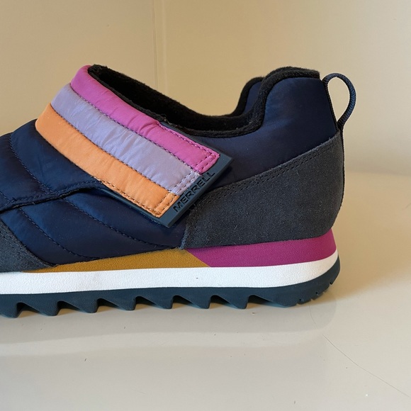 Merrell Women’s Alpine Moc Strap Polar Retro Navy Sneakers Size 11 - Picture 5 of 12